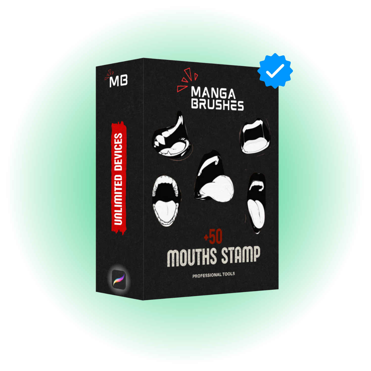 PRO Kit Mouths Stamp